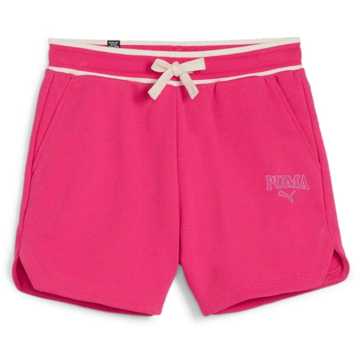 Детские шорты хлопковые Puma Squad Shorts G, Rosa