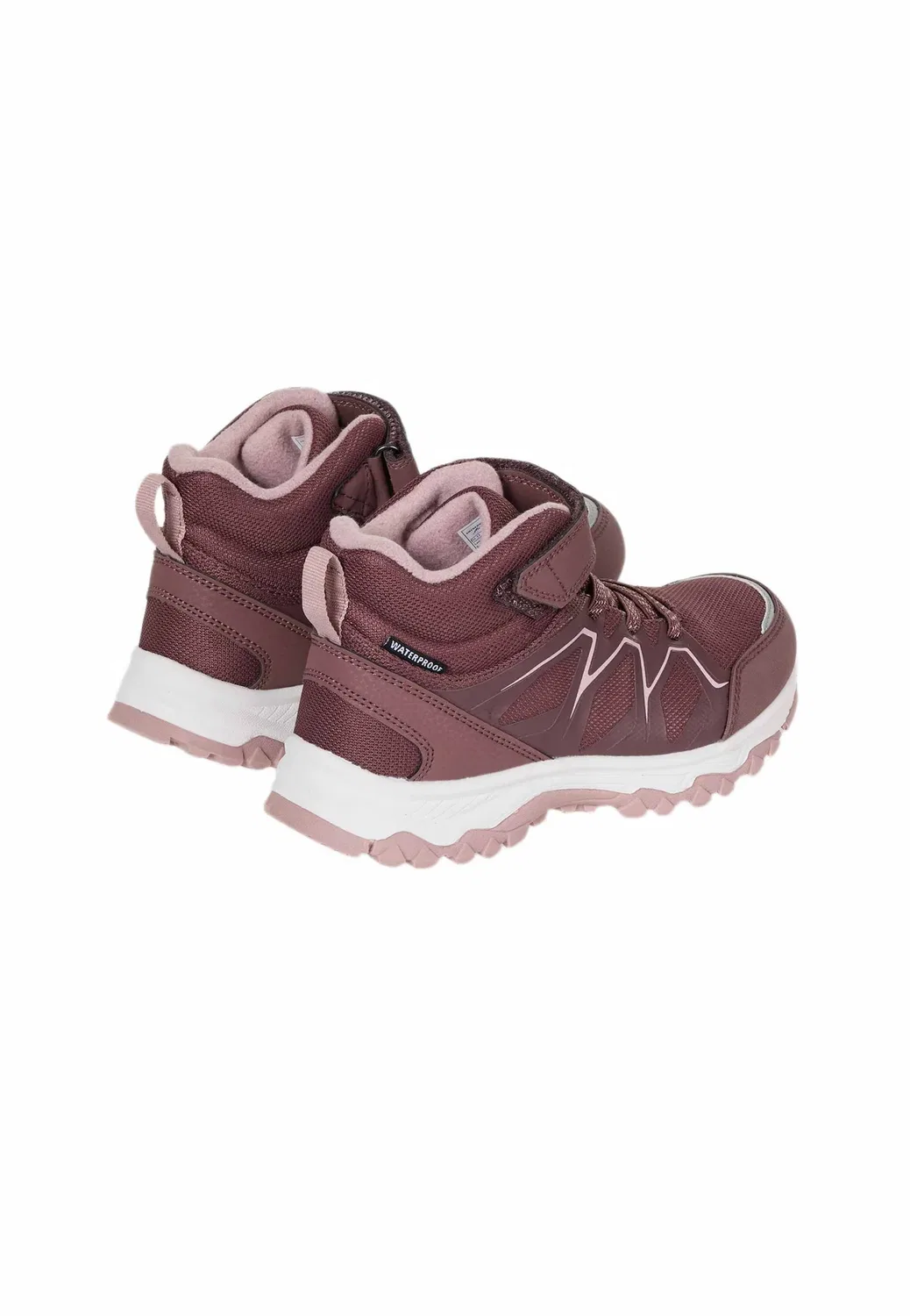 Nordkap mid 1v wp обувь унисекс - походные ботинки Swedemount, Dk Mauve Pink — фото 2