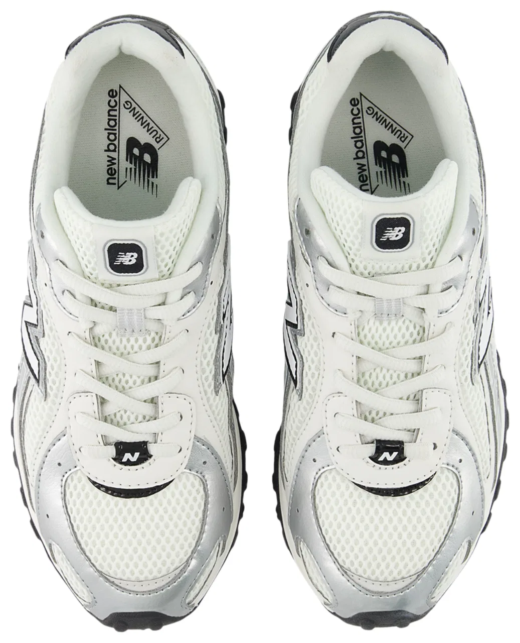 Кроссовки для мальчиков 204L New Balance, серебристый/белый — фото 4