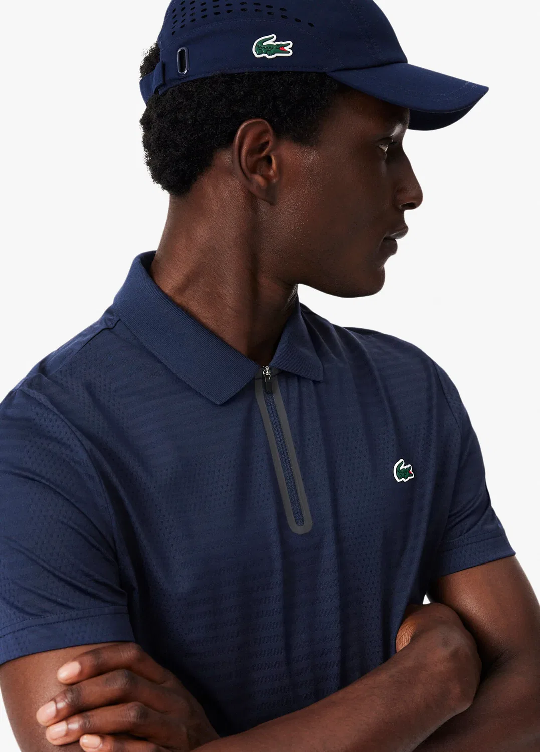 Футболка-поло Slim Fit Lacoste, Navy — фото 3