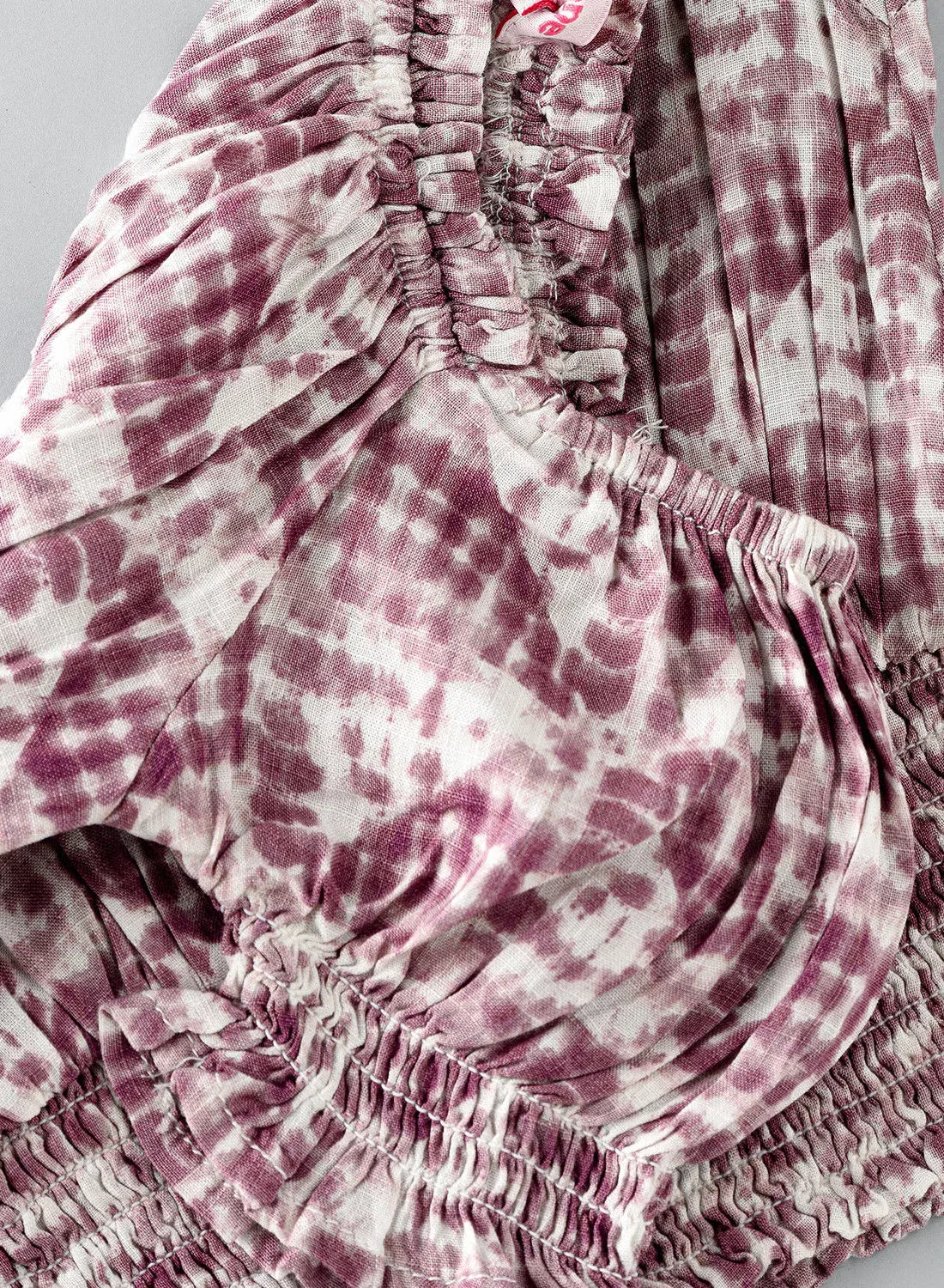 Топ с принтом с короткими рукавами Aop woven Jelliene, розовый — фото 4