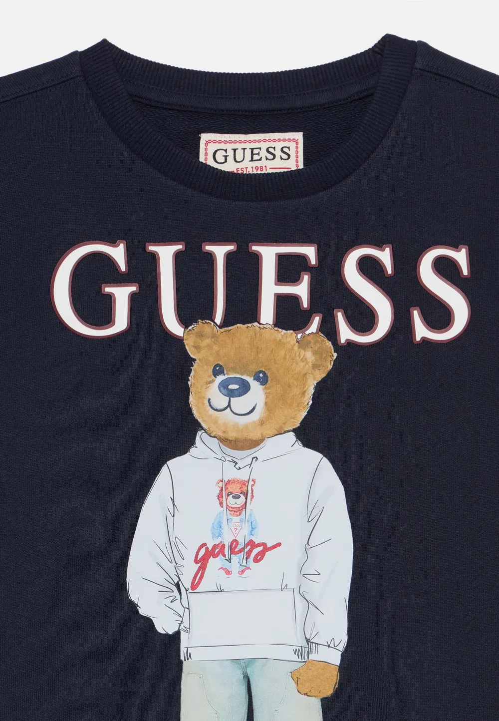 Спортивная толстовка унисекс Guess, Smart Blue — фото 3