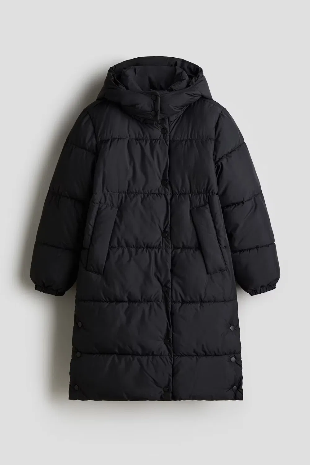Пуховая куртка H&M, Schwarz — фото 4