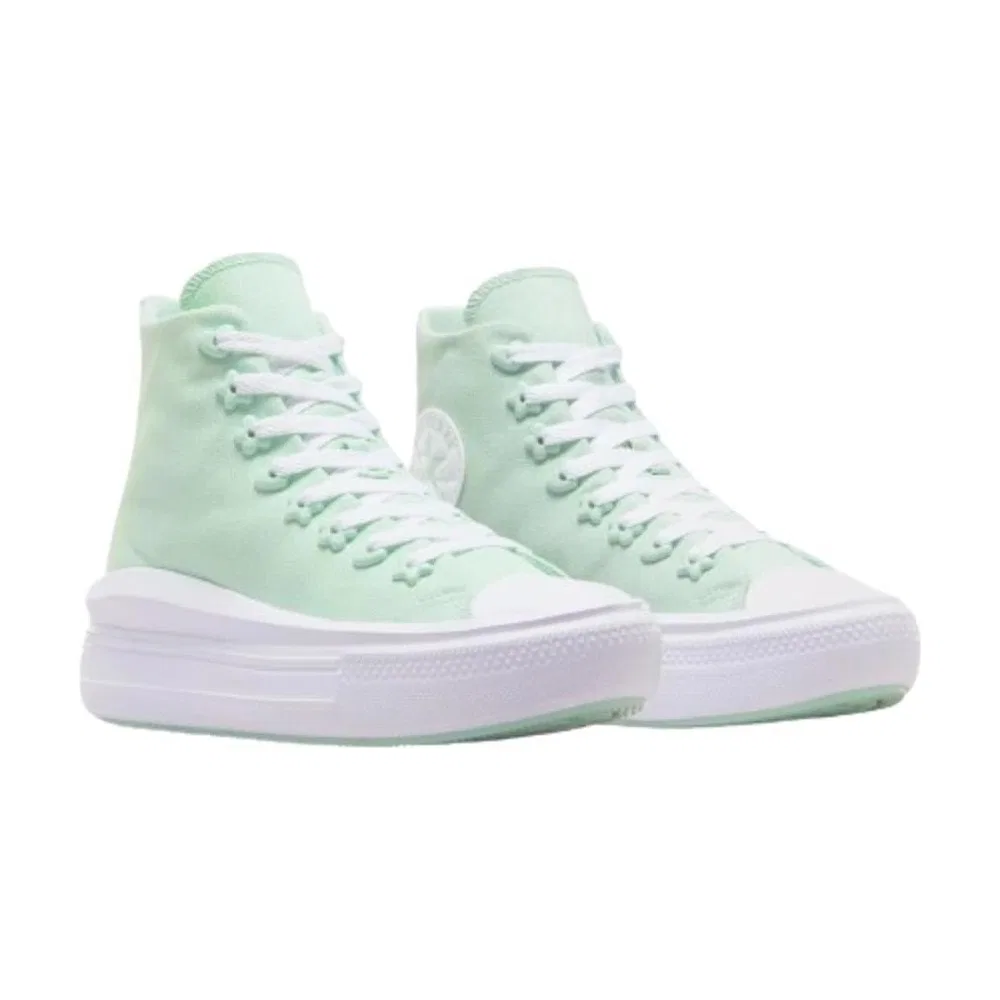Детские кроссовки на платформе Converse CHUCK TAYLOR ALL STAR MOTION PLATFORM STARS — фото 3