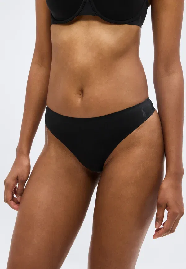 Трусы, бесшовные, Thong, Polo Ralph Lauren, Onyx, цвет onyx