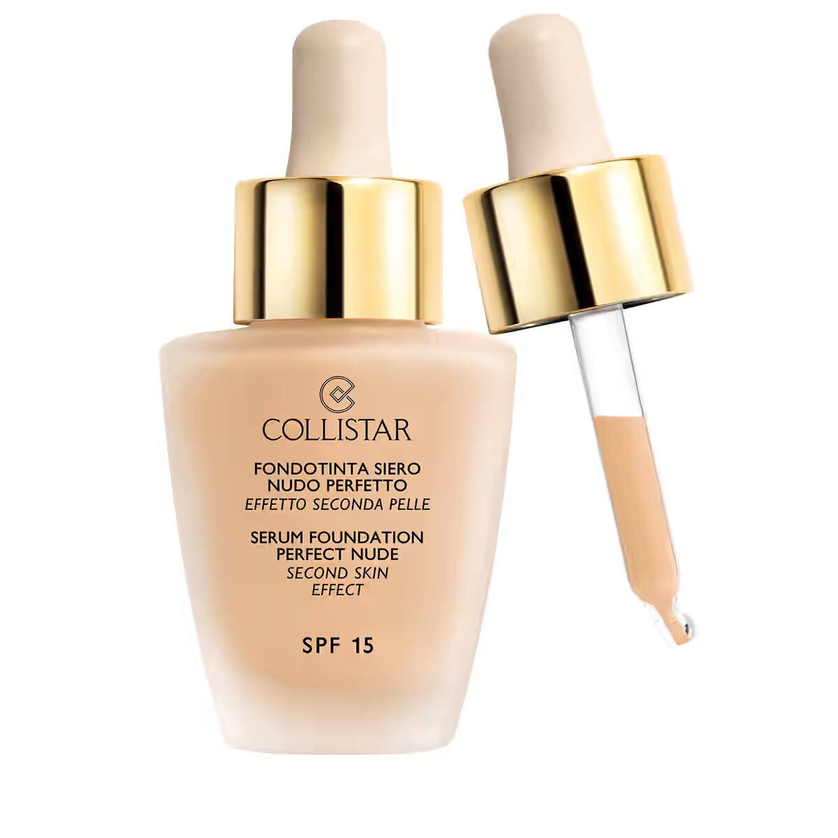 

Collistar Сыворотка-основа Perfect Nude SPF15 Face Foundation 2 Beige 30мл