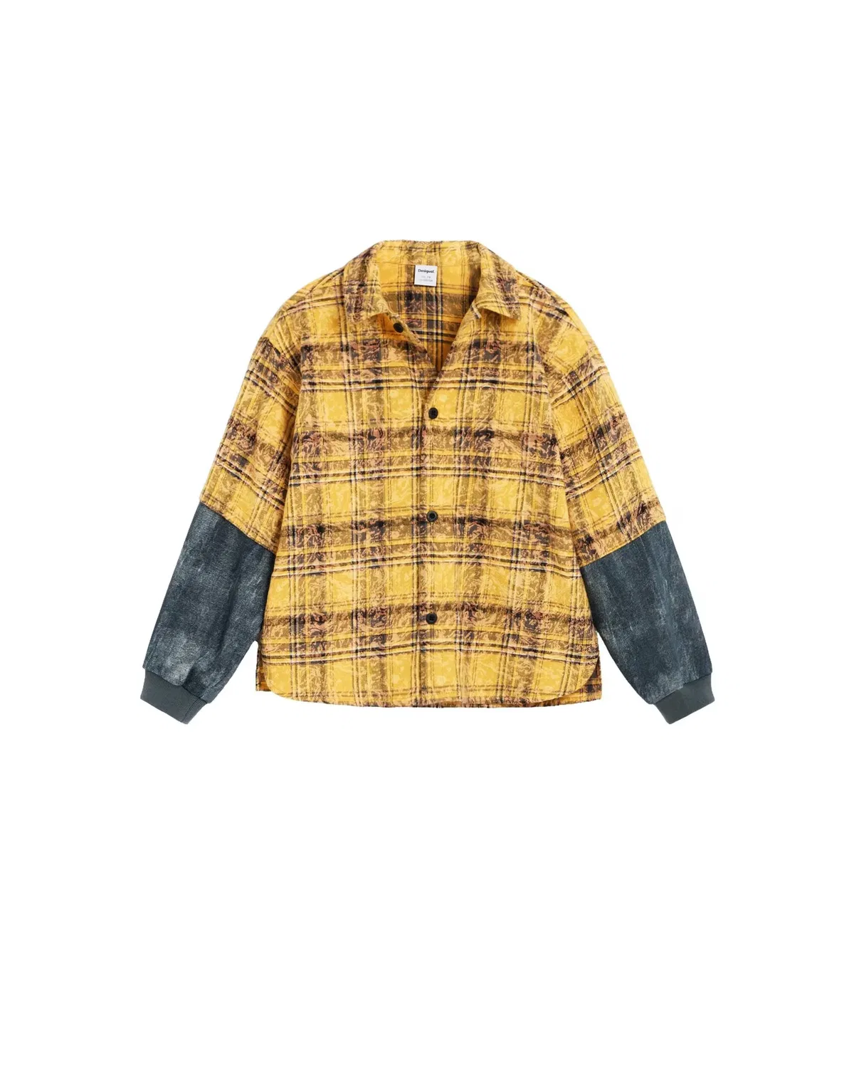Детская рубашка для мальчиков с длинным рукавом Desigual, Amarillo