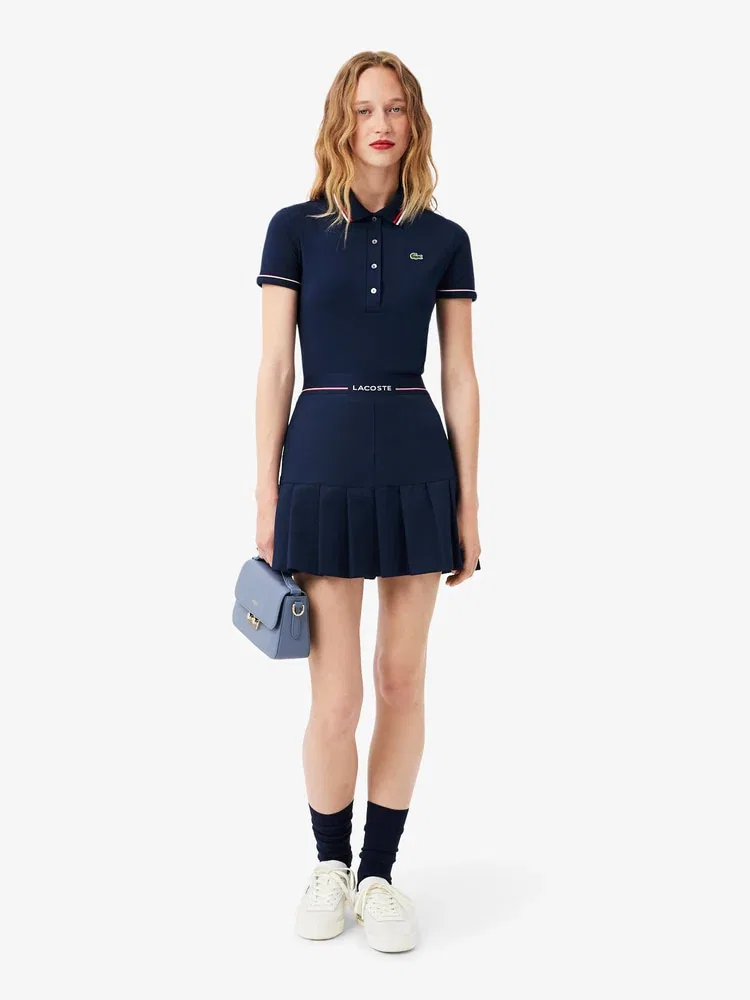 Юбка плиссированная LACOSTE Navy