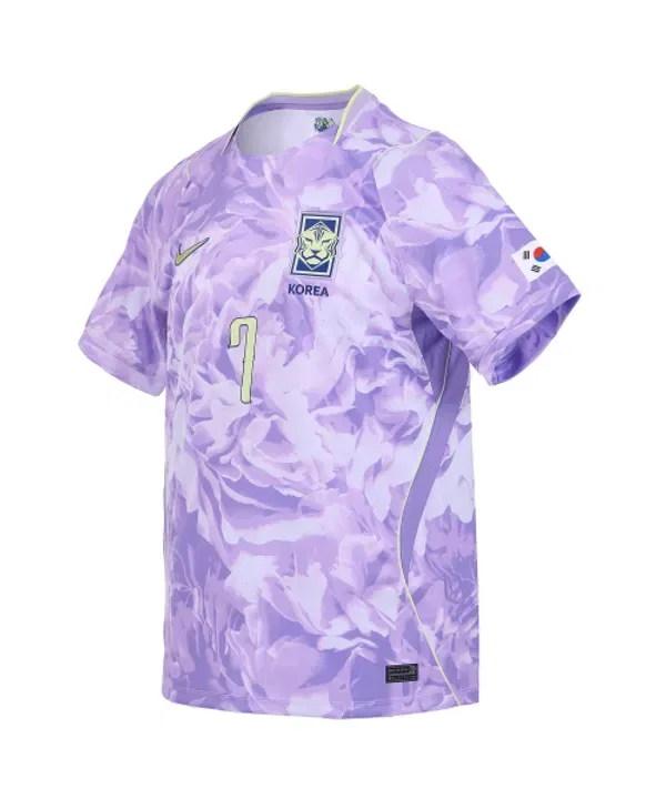 Футбольная реплика джерси Nike 2026 Stadium Away Dri-FIT, космический пурпурный/аметистовый оттенок/глобальный синий/лаймово-зеленый — фото 2