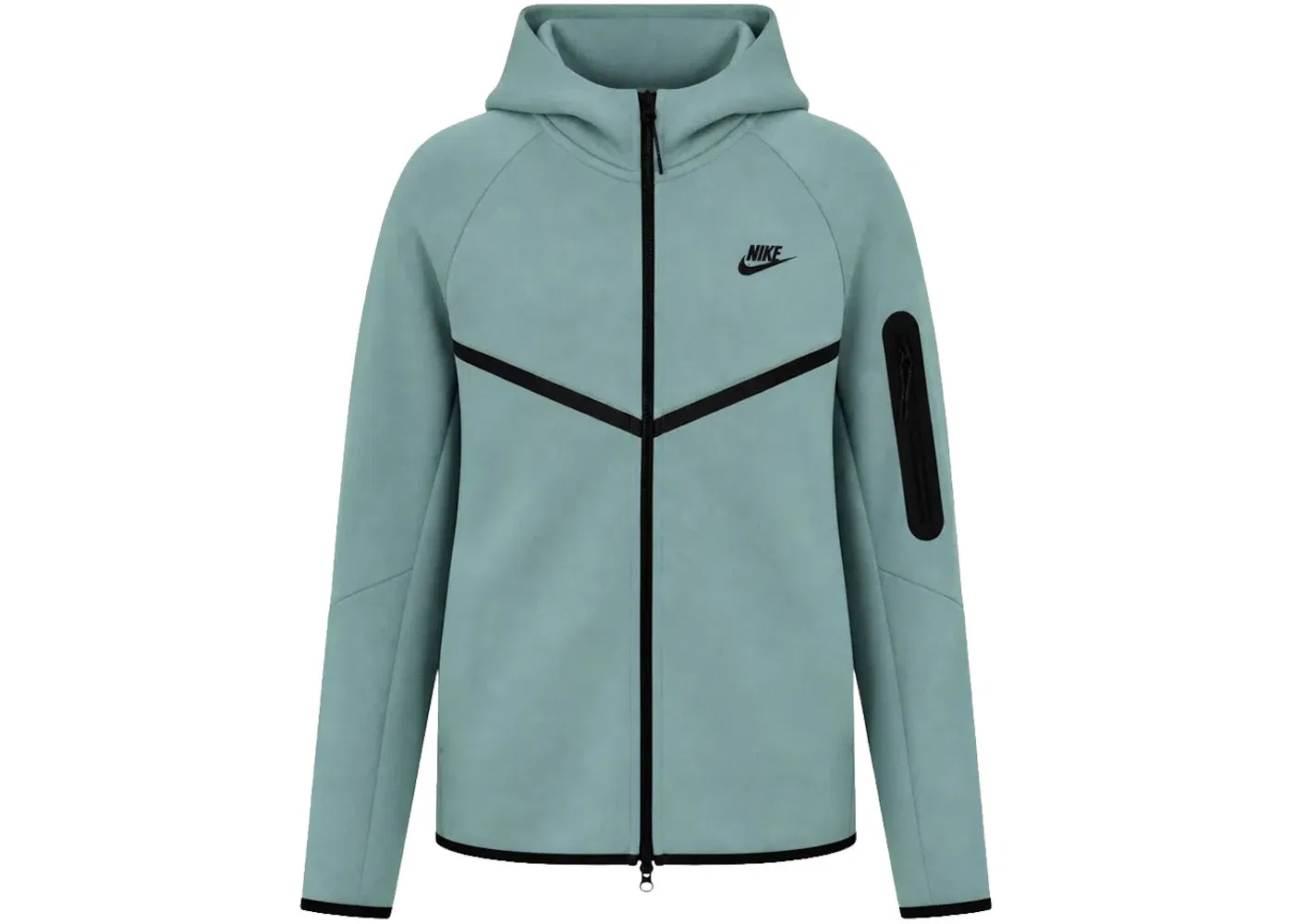 Мужской спортивный костюм с принтом Camo Nike Tech Fleece, цвет Camo Green/Black
