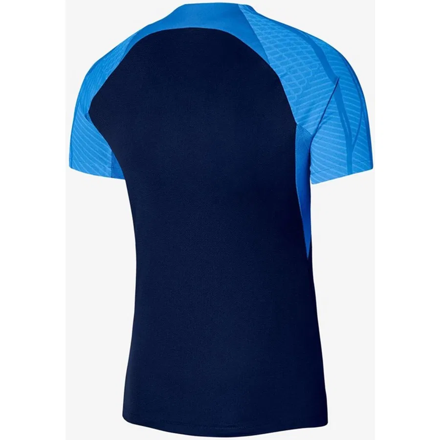 Футболка спортивная мужская Nike Dri-FIT Strike III Jsy Ss, DR0889-411, Темно-синий — фото 2