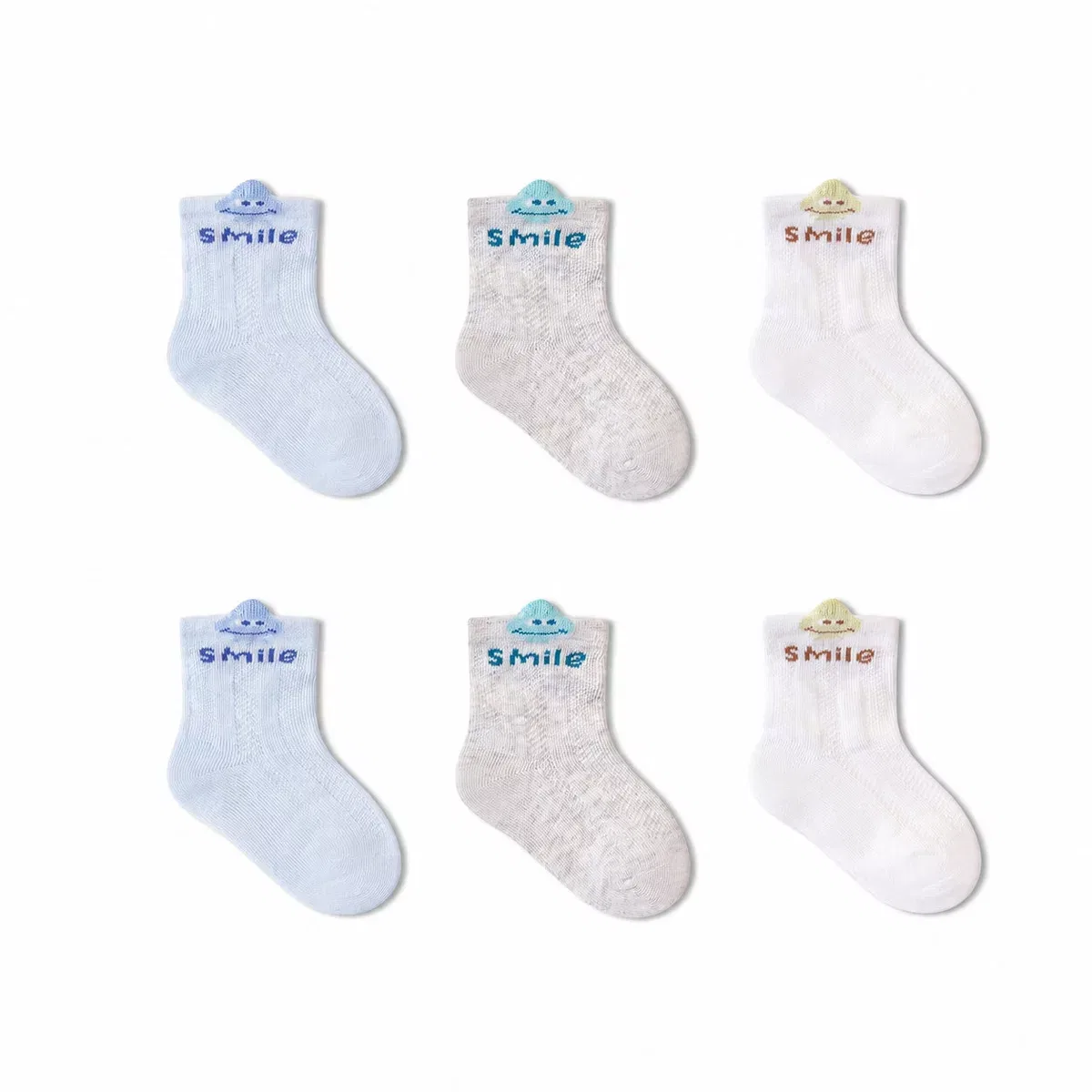 Детские носки с вентиляционной сеткой Laimi Bloom, 3 Colors