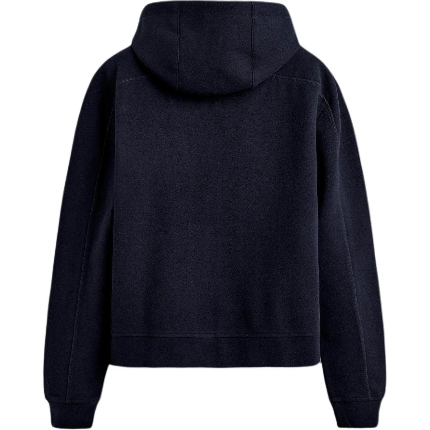 Мужская толстовка с капюшоном на молнии с длинным рукавом, ZARA, Sea Blue — фото 3
