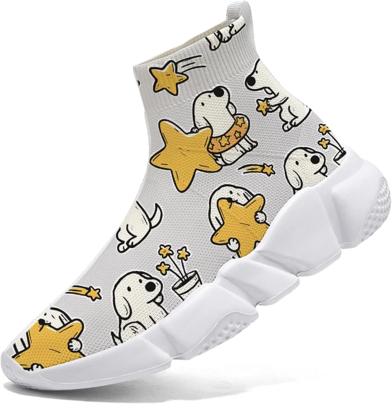 Детские кроссовки для мальчиков дышащие с носками Mahekot, Multicolor