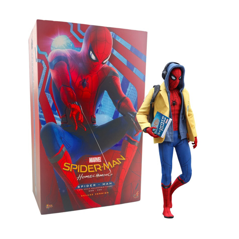 

Коллекционная фигурка Hot Toys Spider-Man: Homecoming, Spider-Man (Deluxe Version) MMS426, 28,5 см