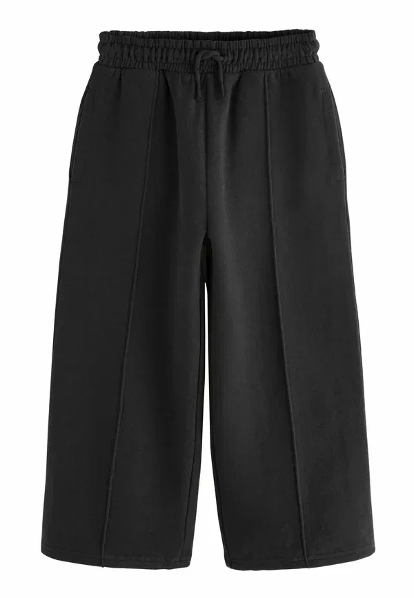 Брюки из хлопка Wide 2 pack Next, grey, черный/серый — фото 2