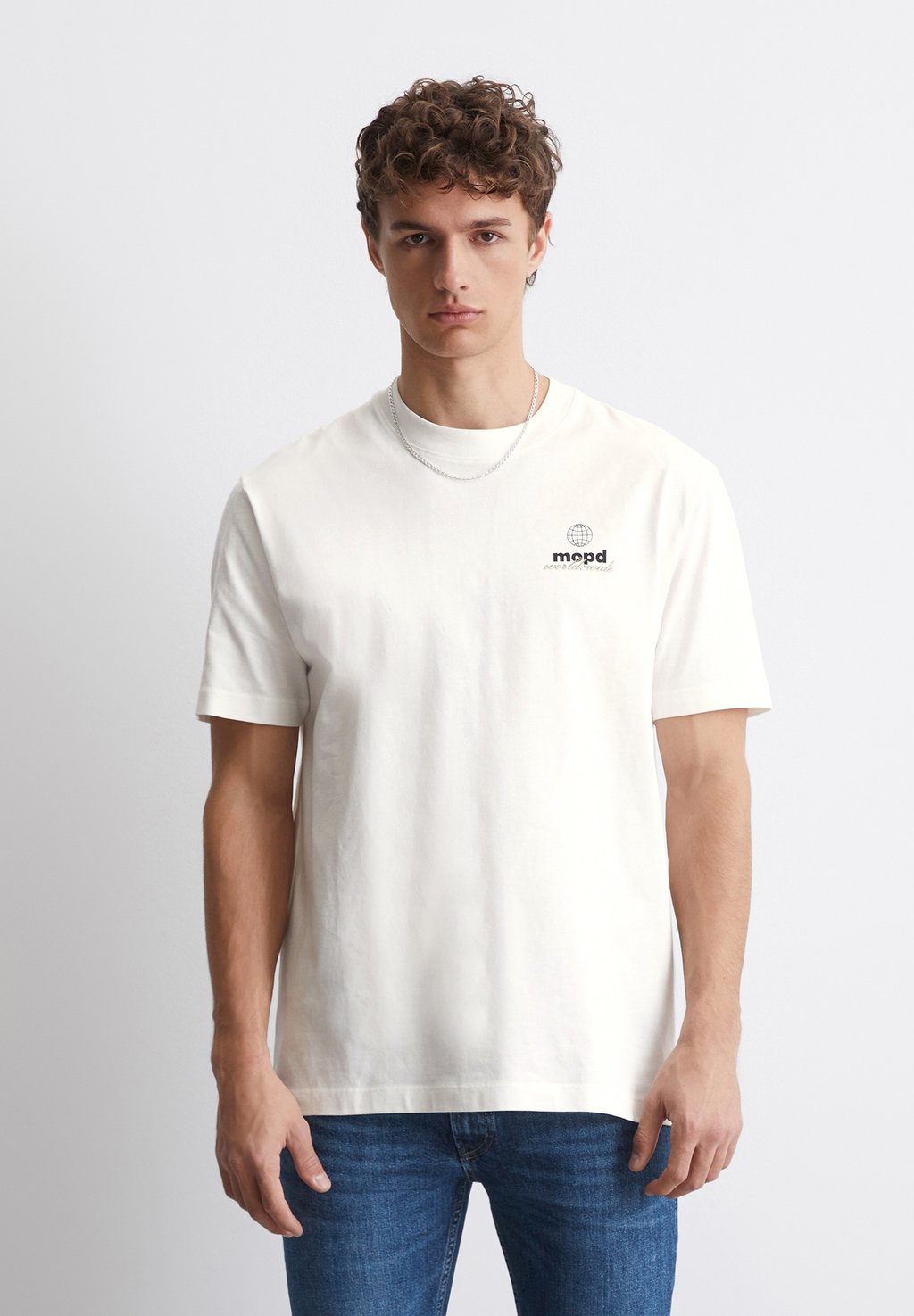 

Футболка с принтом RELAXED FIT Marc O'Polo DENIM, белый