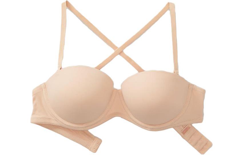 

Victoria's Secret Бюстгальтер PINK 2025 Gathering Collection Wear Everywhere Strapless Push Up Light Brown