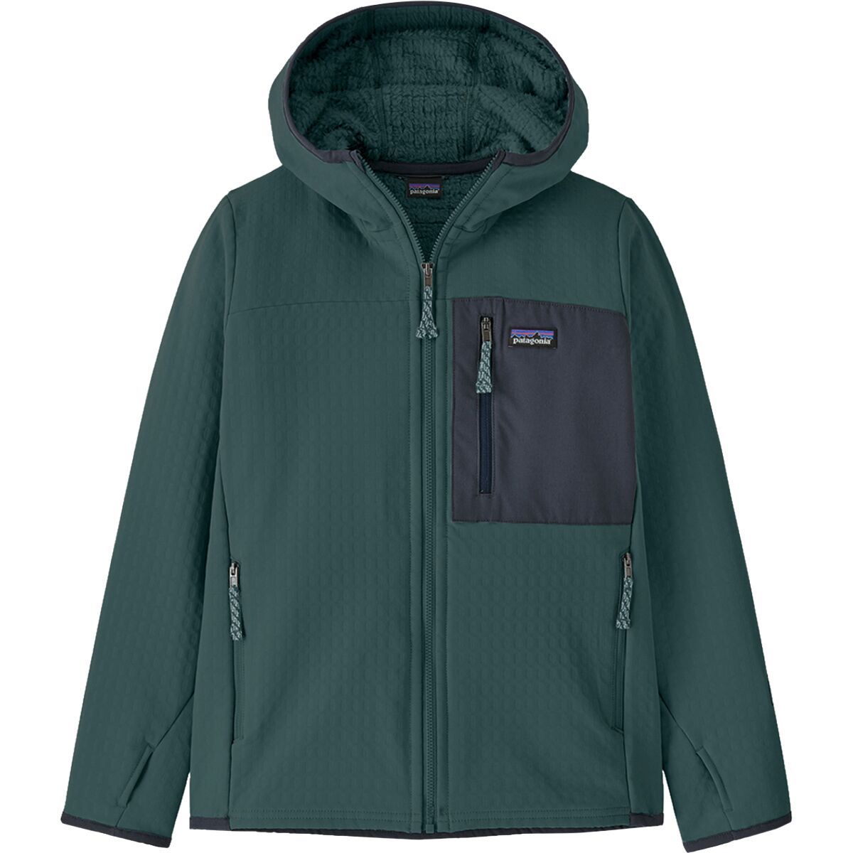 

Куртка с капюшоном R2 Techface Patagonia, зеленый