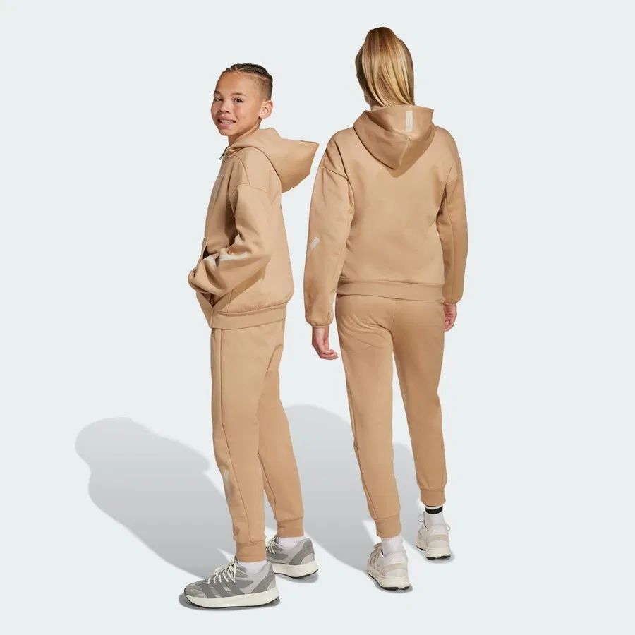 Штаны спортивные с зауженным кроем adidas Z.N.E. Tapered-Leg Pants, Фиолетовый — фото 3
