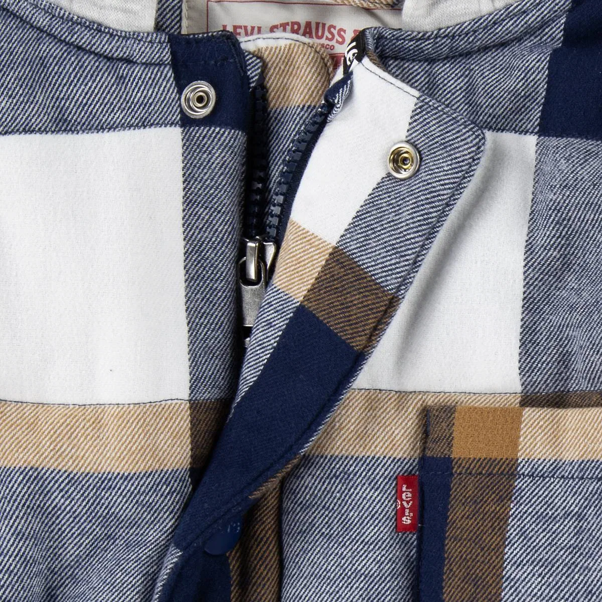 Куртка-Рубашка с синтетическим наполнителем, большие размеры, 8-20 Levi's, Dress Blues - Blue — фото 4