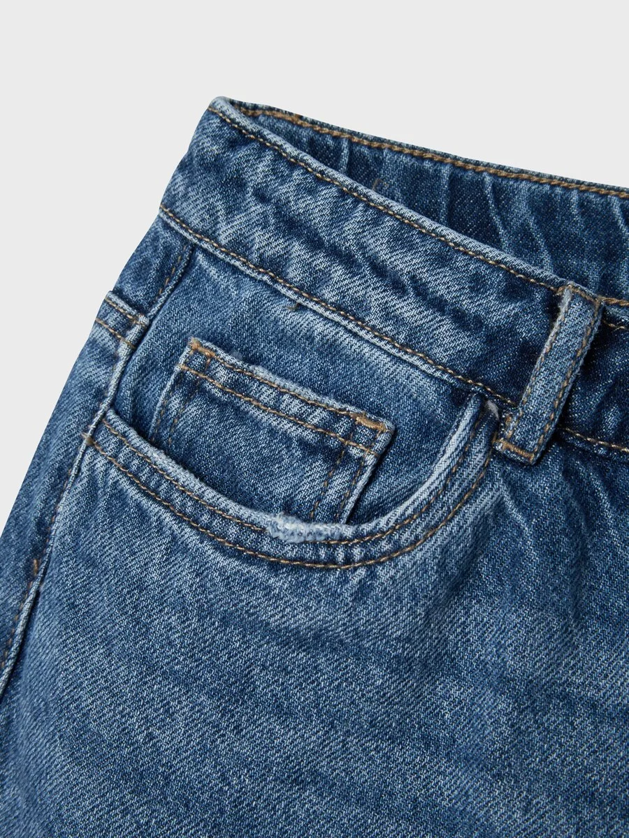 Джинсы LMTD Regular Jeans 'Kim' синего цвета — фото 4