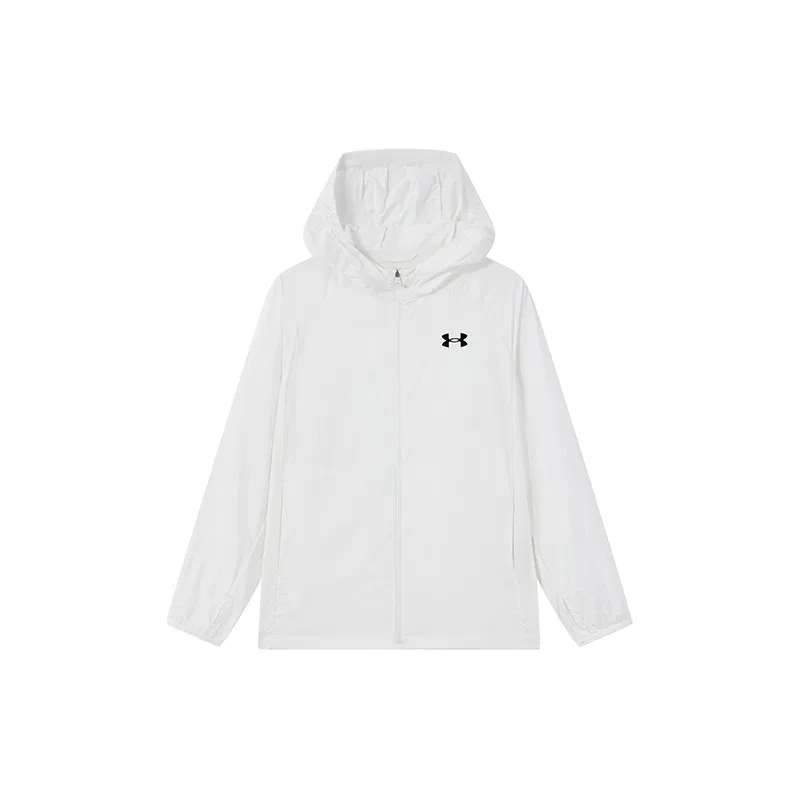 Детское худи для защиты от солнца Under Armour, White