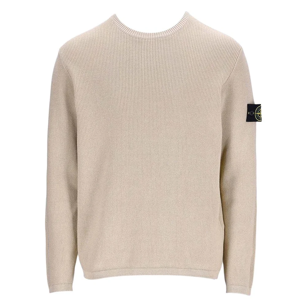 STONE ISLAND Свитер мужской светло-коричневый