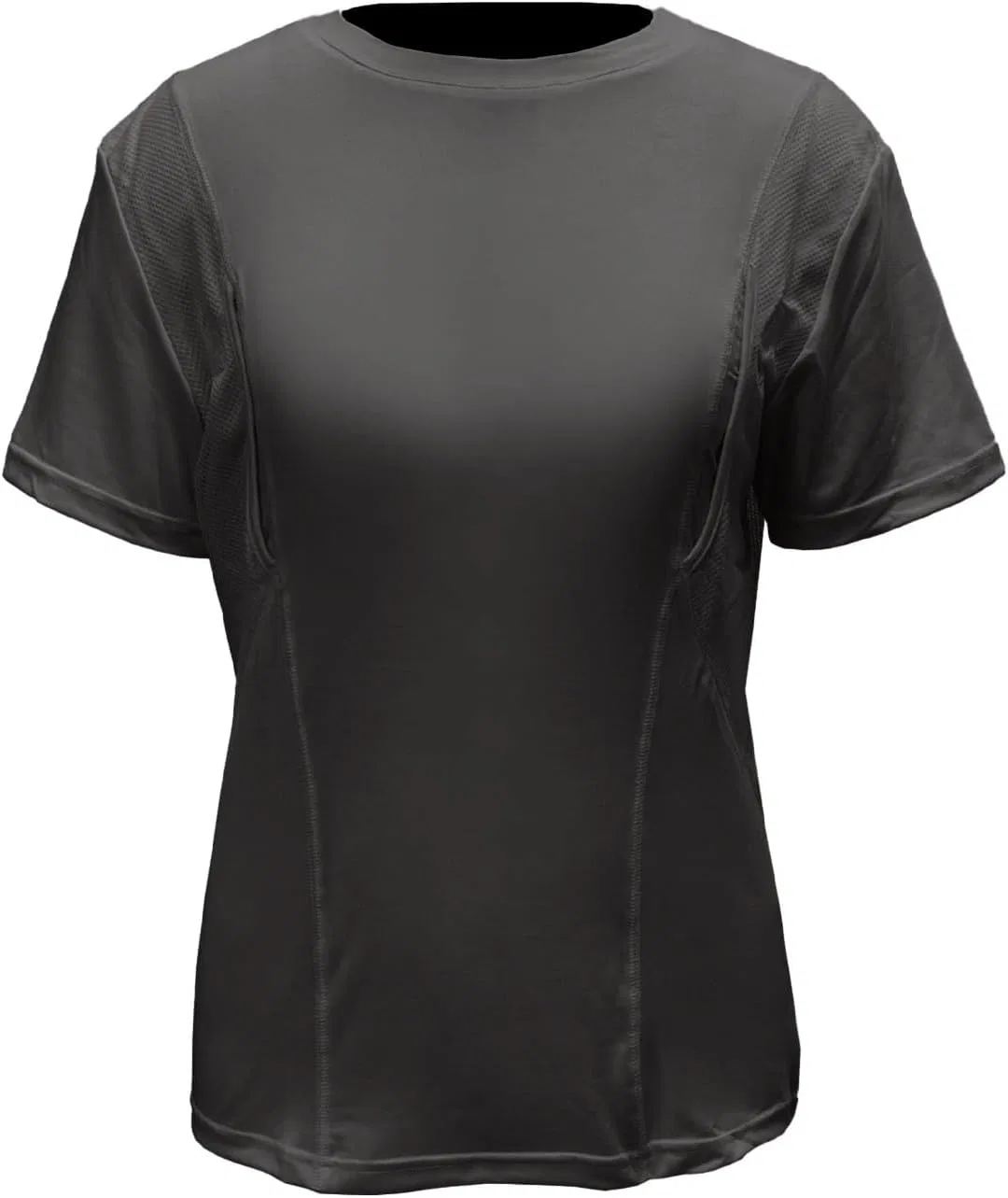 Мужская футболка с scoop neck и карманом, Dark Gray — фото 3