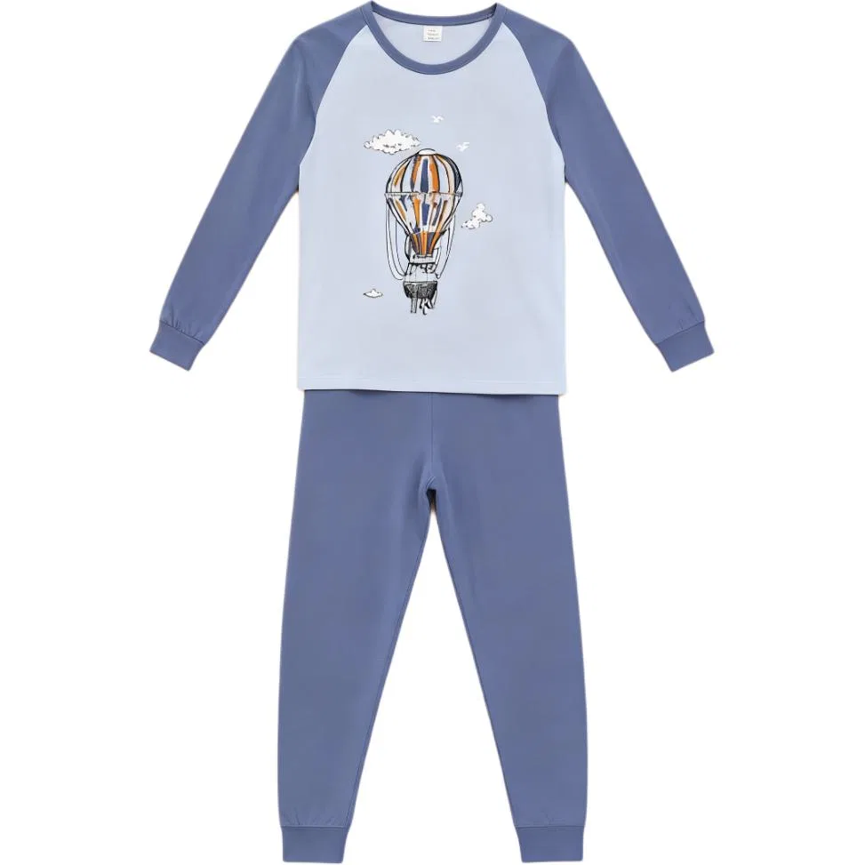 Детское термобелье с принтом Cotton Gene, Blue Balloon