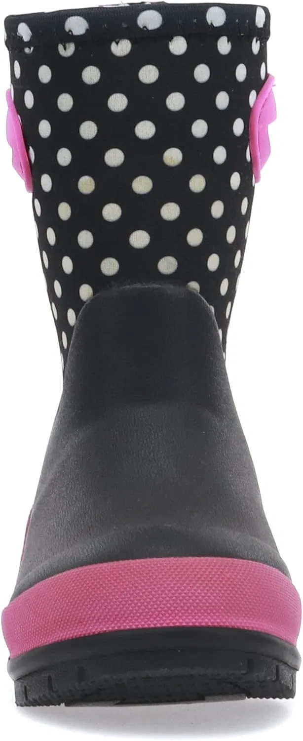Детские сапоги из неопрена для девочек Western Chief, Chloe Dot Black — фото 3
