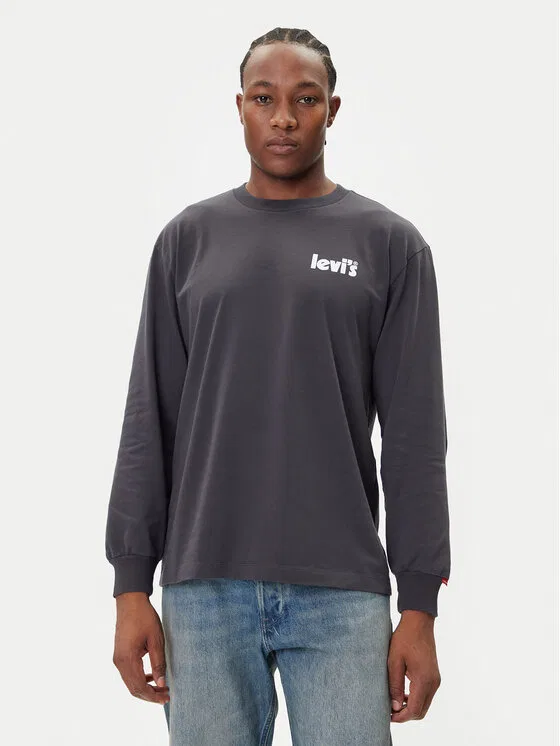 Лонгслив regular fit Authentic Levi'S, черный