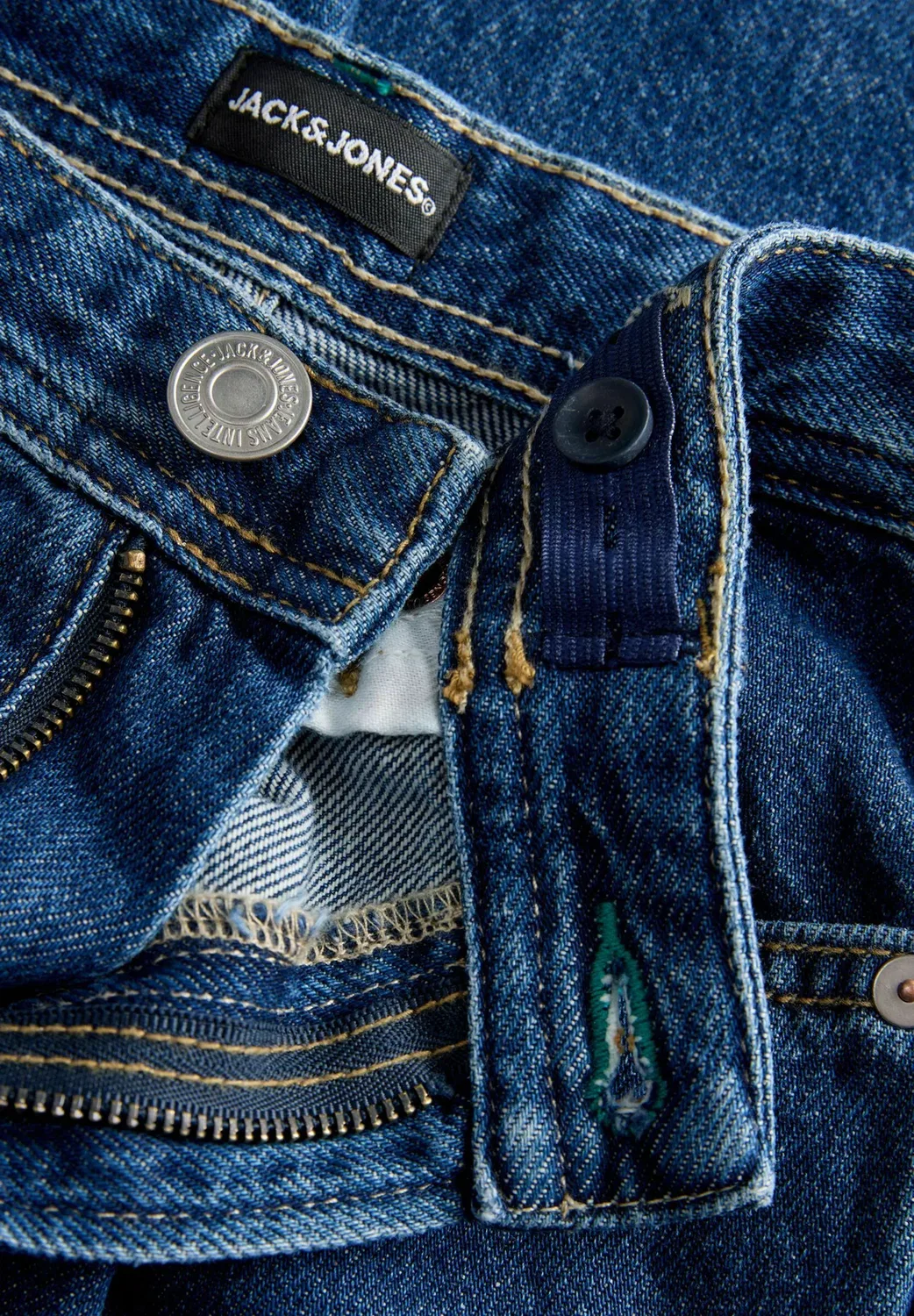 Jjidave jjjax akm 165 jnr - джинсы свободного кроя Jack & Jones Junior, Blue Denim — фото 3
