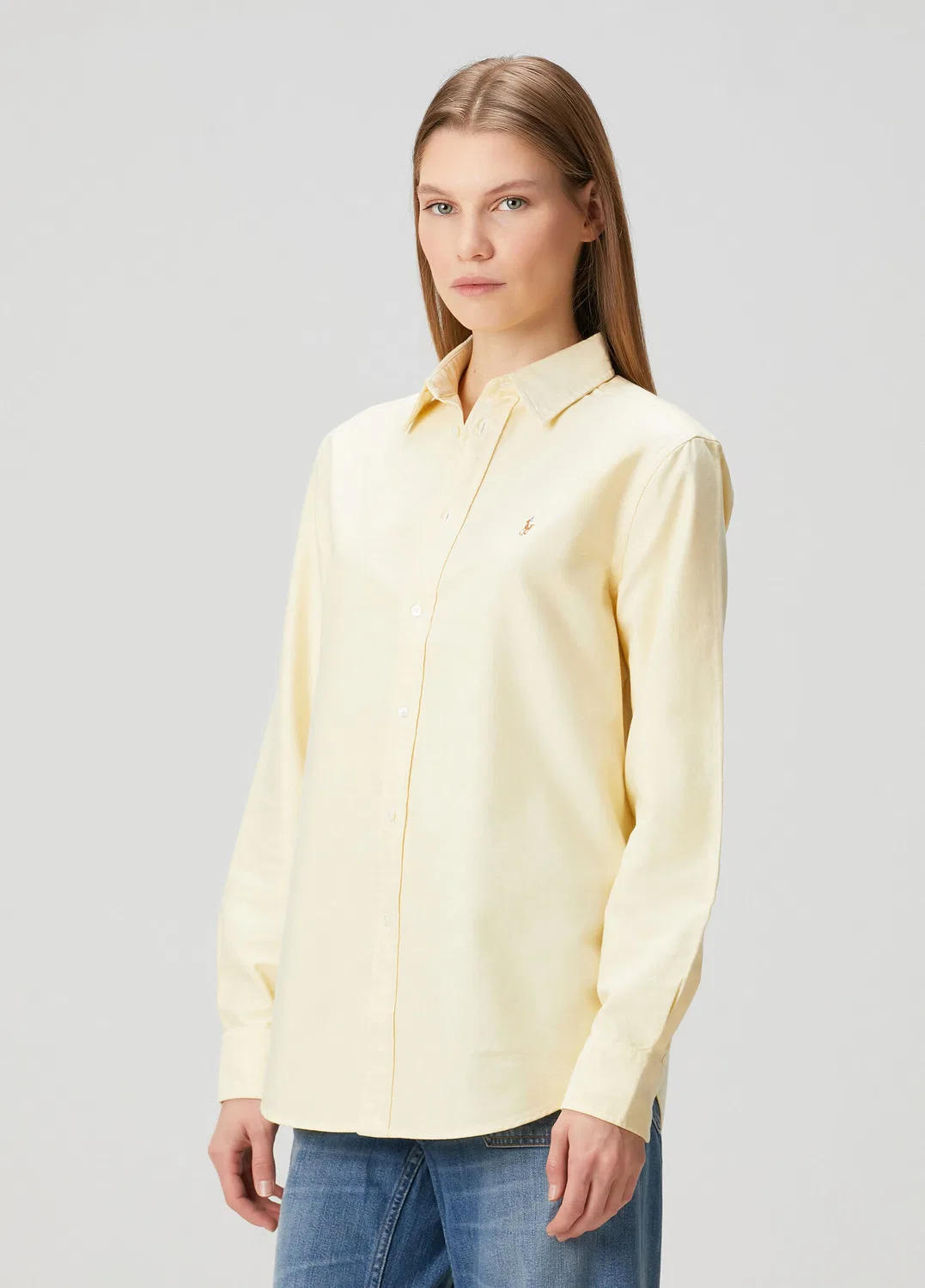 Блузка Polo Ralph Lauren, желтый — фото 3