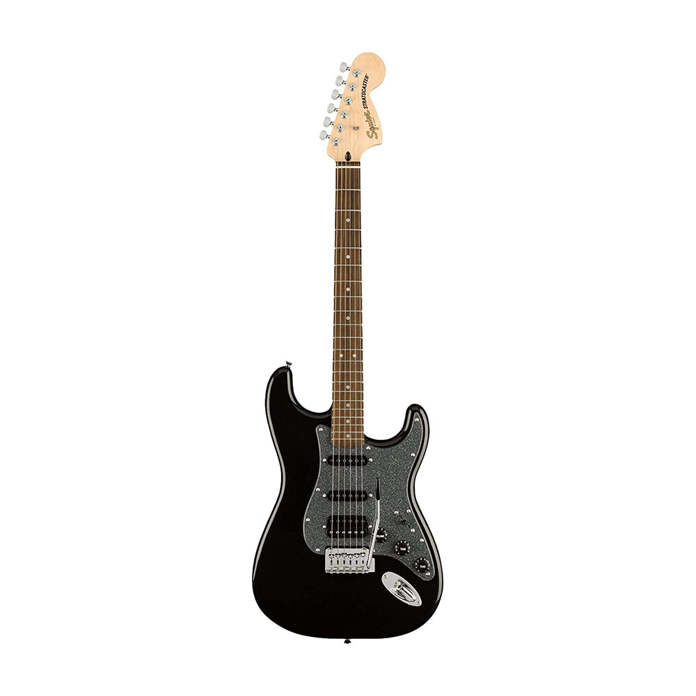

Электрогитара Squier Affinity FB HSS Stratocaster, черный металлик