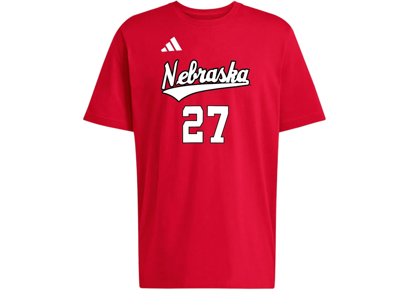Мужская футболка с принтом Harper Murray Name And Number Adidas, Team Power Red Multi