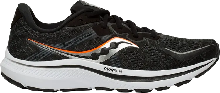 

Кроссовки Saucony Omni 20 Wide Black White, черный