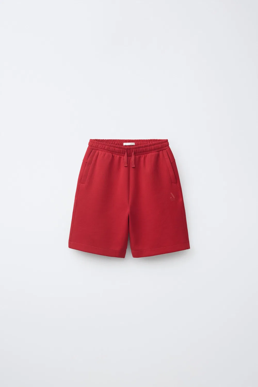 Спортивные шорты-бермуды INTERLOCK ZARA, Red