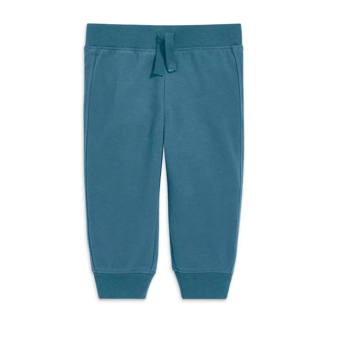 Детские штаны для девочек из французского футера Primary Baby Jogger Primary, Slate Blue
