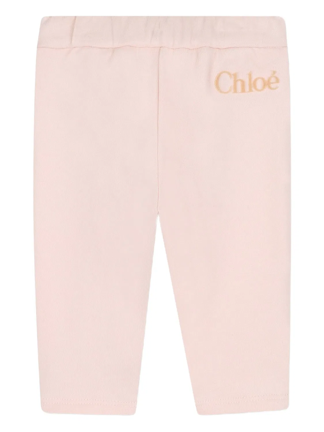 Штаны с эластичным поясом Chloé, розовый — фото 2
