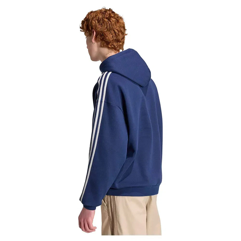 Худи Adicolor Classics 3 Stripes Adidas Originals, синий — фото 2