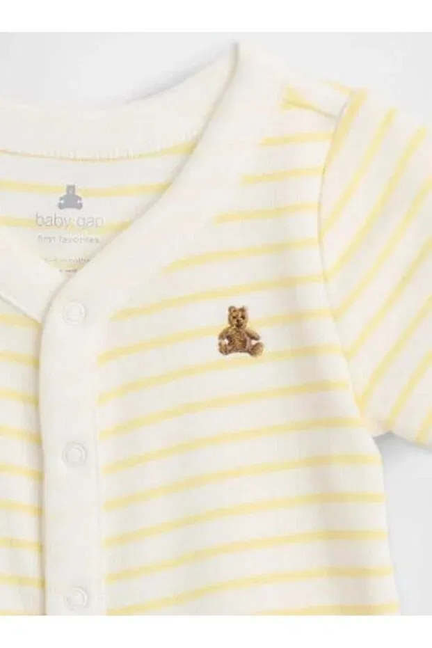 Детский комбинезон для мальчиков с принтом Gap Kids, Yellow — фото 2