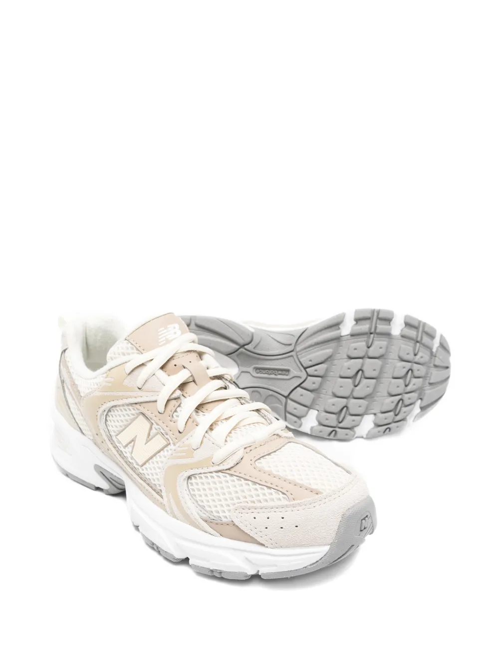 Кроссовки 530 New Balance Kids, бежевый — фото 2