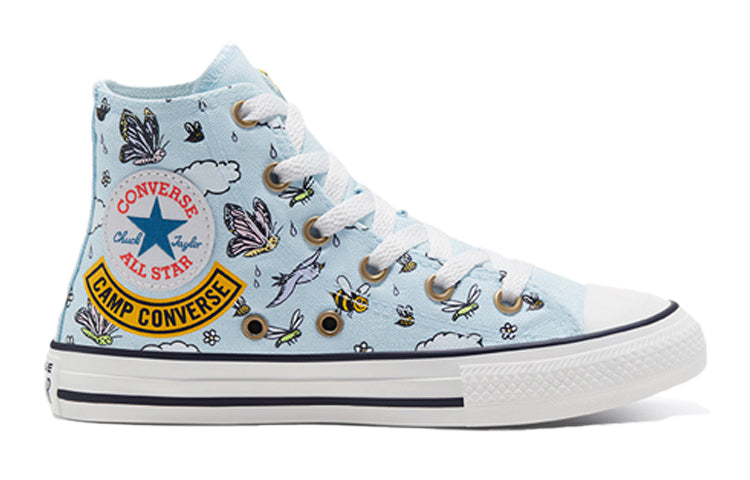 Кеды Converse Chuck Taylor All Star High Top Toddler/Youth Blue, синий — фото 2