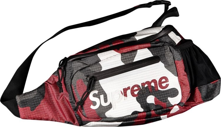 

Сумка Supreme Sling Bag Red Camo, красный