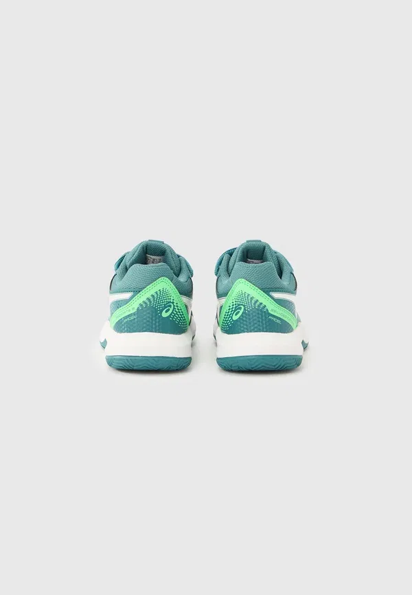 Кроссовки Dedicate 8 унисекс для всех типов поверхностей Asics, белый — фото 3