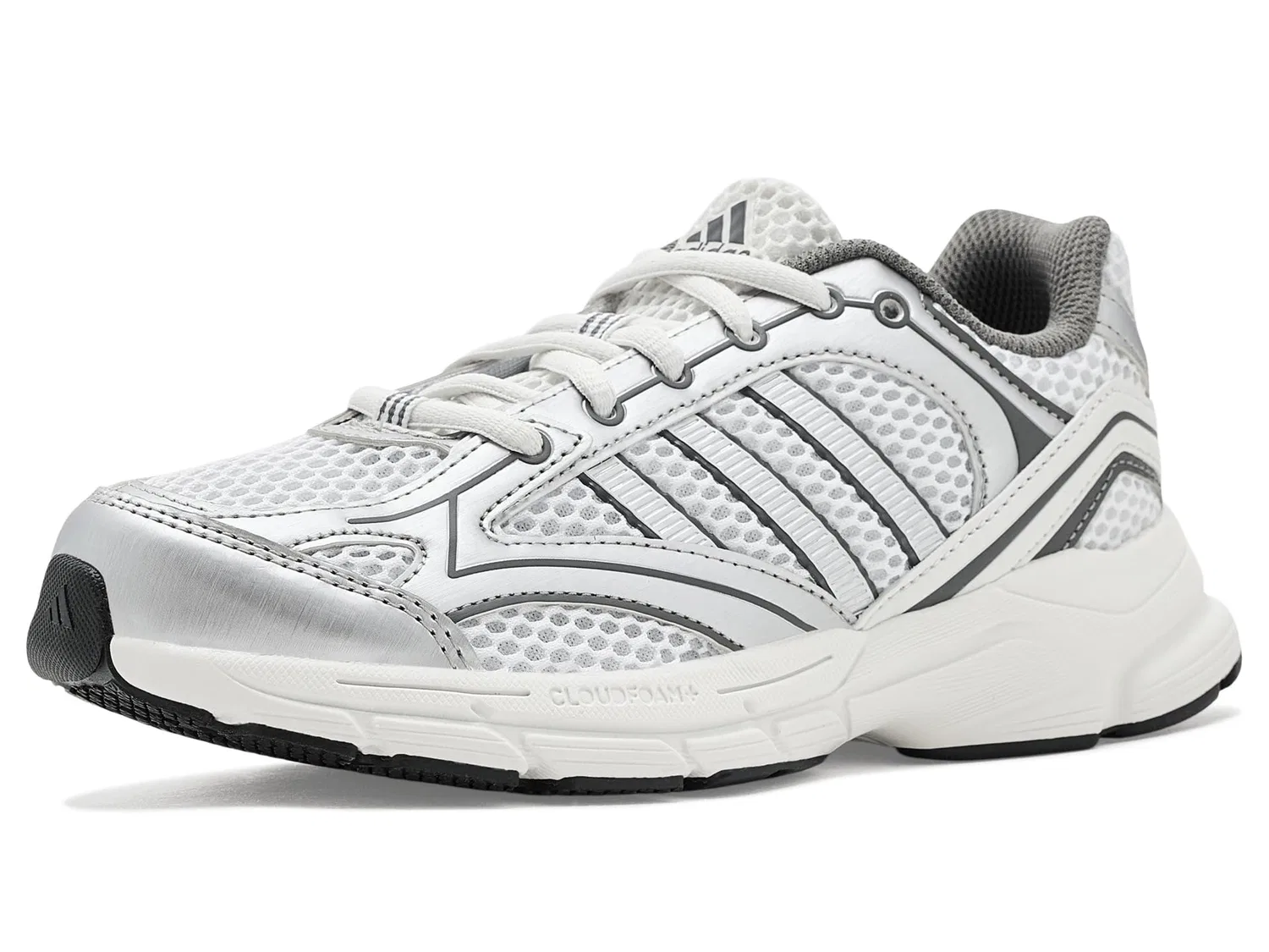 Кроссовки Spiritain (для больших детей) Adidas Kids, Crystal White/Silver Metallic/Dark Grey — фото 2