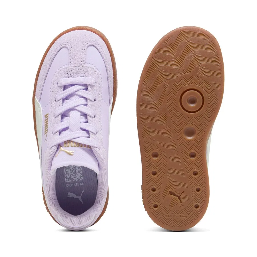 Кроссовки PUMA 'Club II Era' лавандового цвета — фото 3