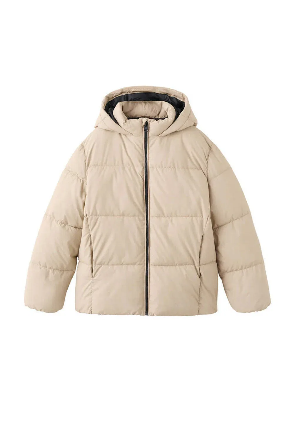Детская зимняя куртка Mango Kids, Ecru