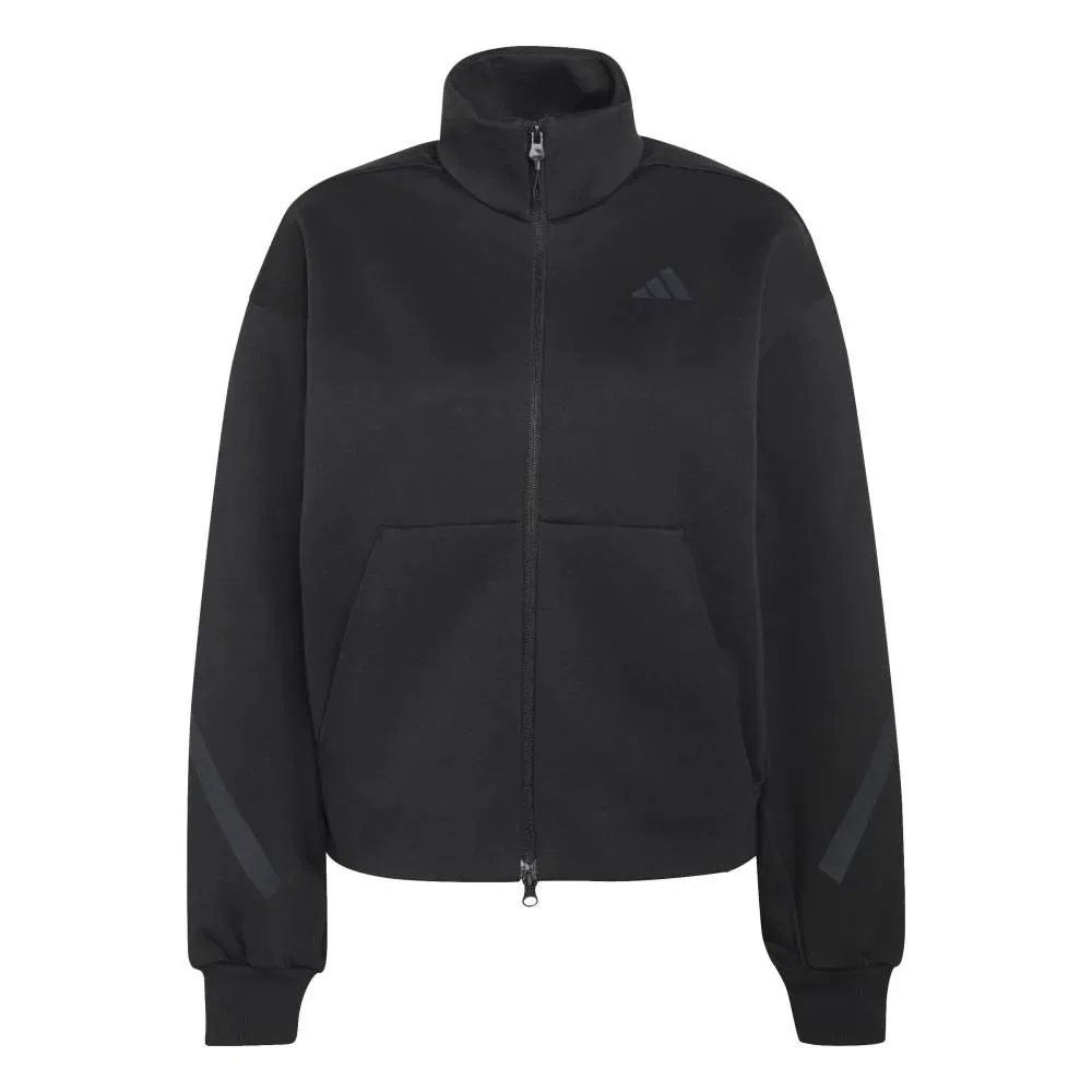 Женская куртка с воротником-стойкой Z.N.E. Adidas, Black — фото 3